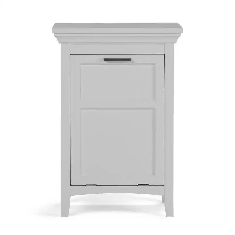 Cesta portabiancheria con mobiletto - Bianco