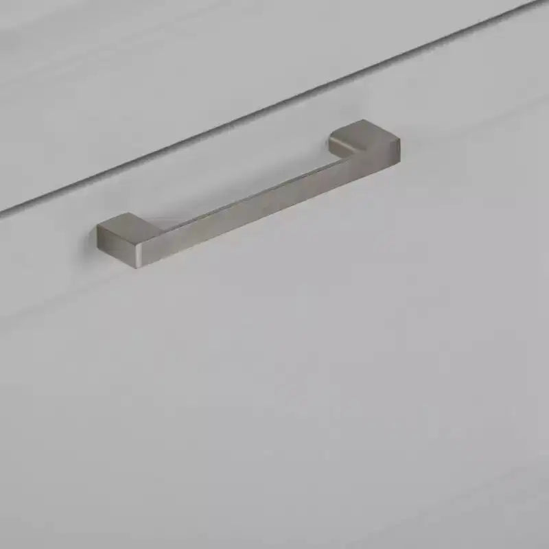 Cesta portabiancheria con mobiletto - Bianco