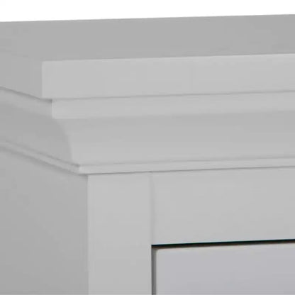 Cesta portabiancheria con mobiletto - Bianco