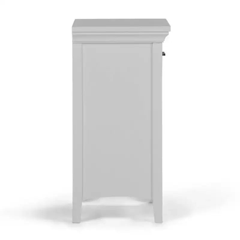 Cesta portabiancheria con mobiletto - Bianco