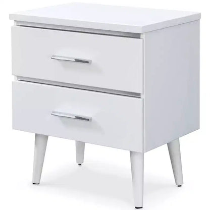 Comodino a 2 cassetti