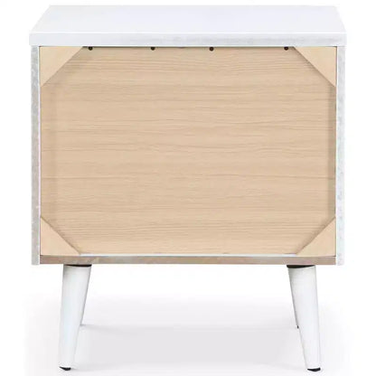 Comodino a 2 cassetti