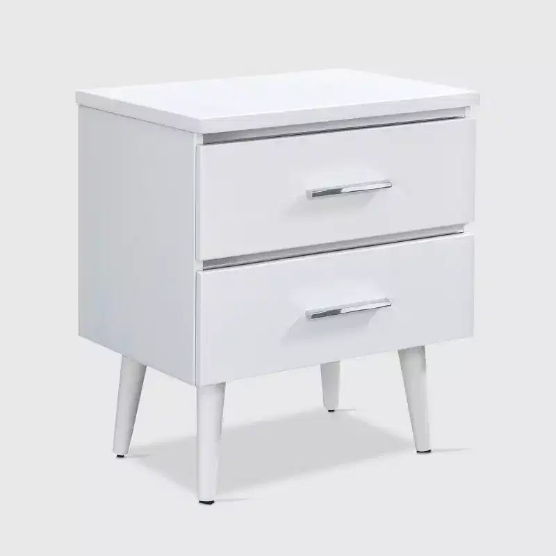 Comodino a 2 cassetti