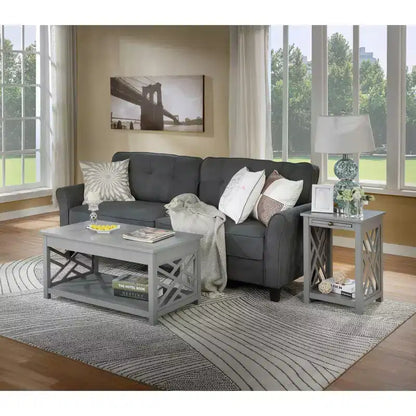 Tavolino da caffè e tavolino laterale 36 Middlebury con vassoio - Alaterre Furniture