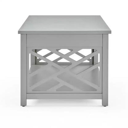 Tavolino da caffè e tavolino laterale 36 Middlebury con vassoio - Alaterre Furniture
