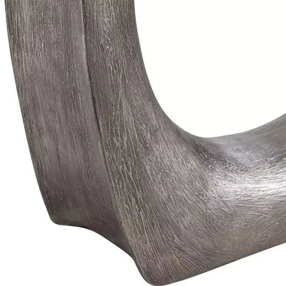 Tavolino scultoreo antico in argento