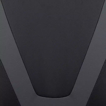 Sedia ergonomica da gaming da corsa con schienale reclinabile e poggiapiedi